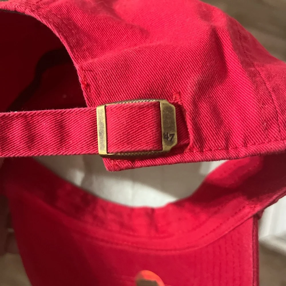 47 Red World Series ATL Braves Champions Cap